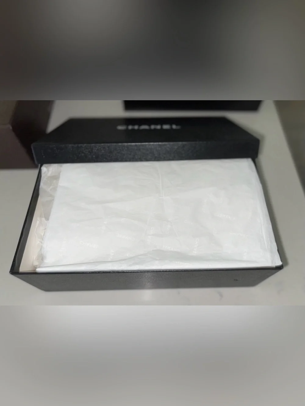 CHANEL Empty Presentation Storage Protector Box 12”x4” - Fits Small Classic Bag